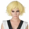Manga Feathered Blond Wig -Disney Sales media 99909.1653926923