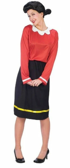 Popeye Couple Costume -Disney Sales olive oly 47952.1657307814