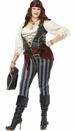 Pirate Woman Plus Costume