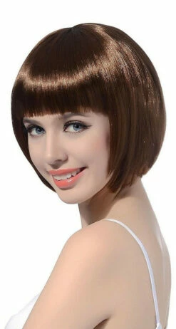 Short Bob Brown Wig