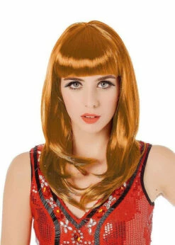 Long Bob Brown Wig