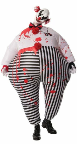 Inflatable Evil Clown Adult Costume