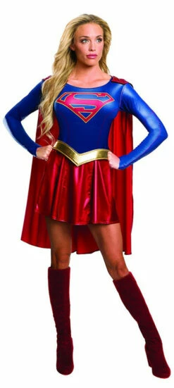 Superman Supergirl Womens Costume