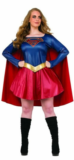 Superman Supergirl Costume Plus Size