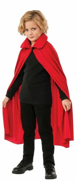 Collared Red Cape 36"