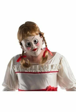 Annabelle Mask With Wig