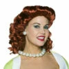 Vintage Housewife Wig Red -Disney Sales rtw540603z 46446.1592181482