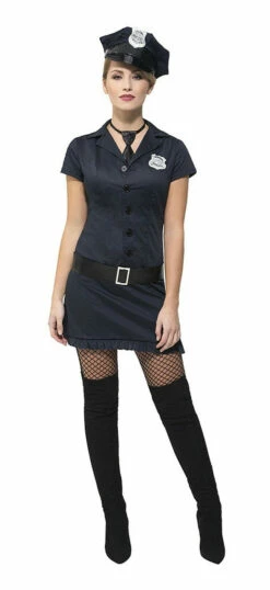Under Arrest Cop Woman Costume