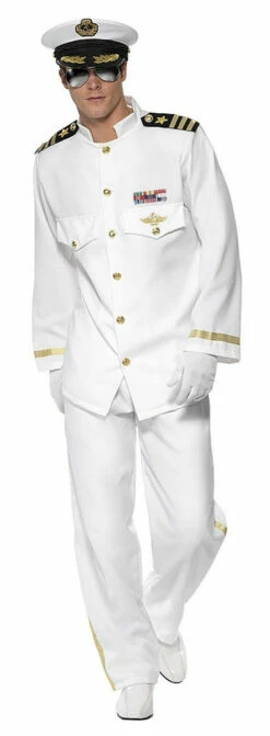 Airline Pilot Captain Mens Costume