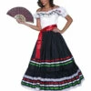 Mexican Dancer Woman Costume -Disney Sales s34449z 62052.1592307894