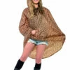 Giraffe Party Poncho Woman Costume