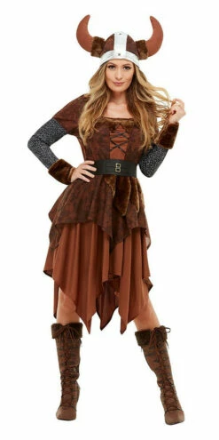 Viking Barbarian Queen Woman Costume