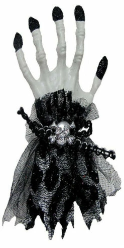 Black & Grey Witch Hair Clip