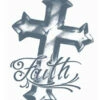 Faith Cross Transfer Tattoo -Disney Sales ttpr310z 1 68887.1592307952
