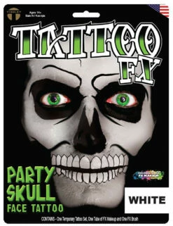 Party Skull White