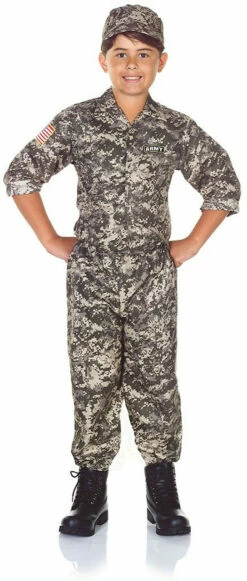 Child Army Camo Costume