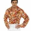 70's Circle Disco Shirt Costume -Disney Sales ud29979z 58775.1592311932
